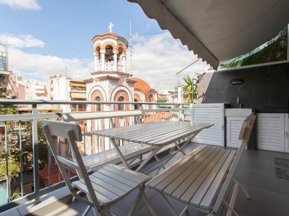 Acropolis Charming Apartment With Large Balcony - Dm17 アテネ エクステリア 写真